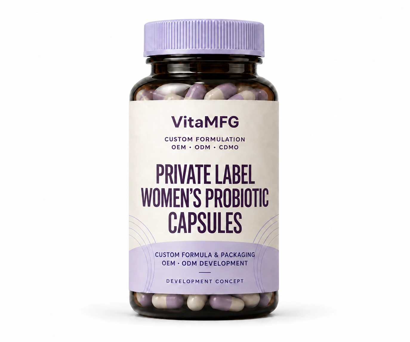 Private Label Women's Probiotic Capsules
